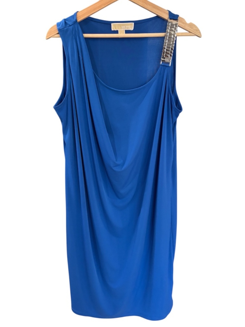 MICHAEL Michael Kors Midi Dress - Royal Blue Size XL